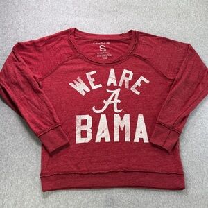 Alabama Crimson Tide We Are‎ Bama College Vault Sweatshirt Women’s S